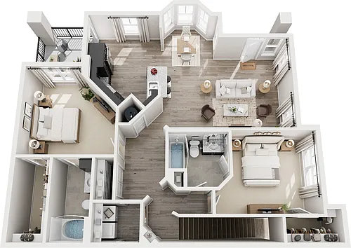 Floor plan 2H