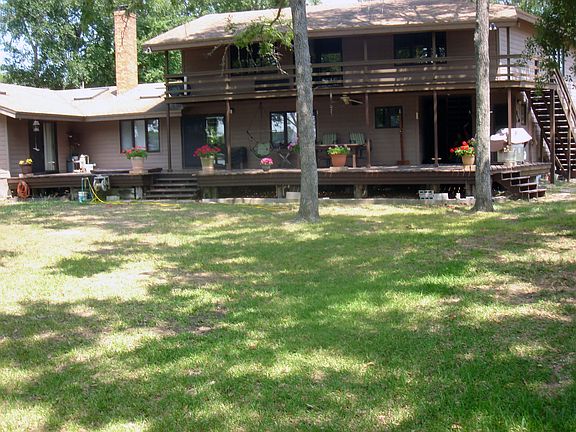 Back view of house