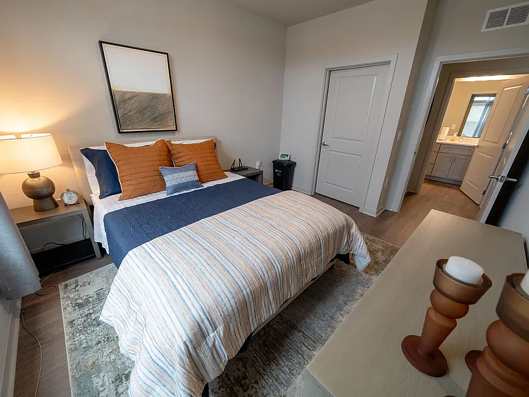 Secondary Bedroom (Model 2BD/2BA Apt)