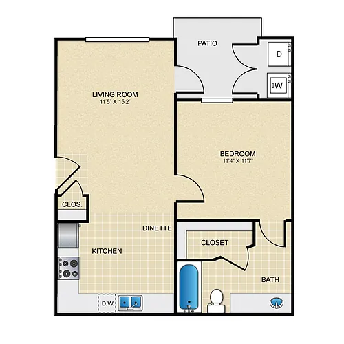 Floor plan The El Paso