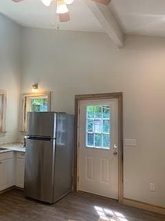 Entrance to the cottage