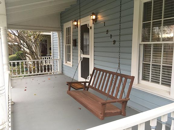 Enjoy the swing on the front porch