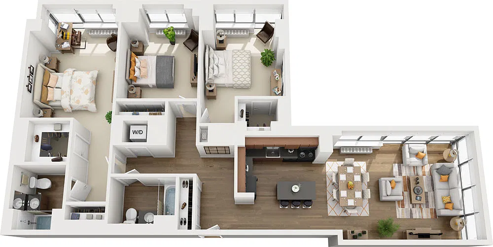 Floor plan Colette