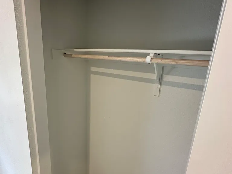 downstairs bedroom closet