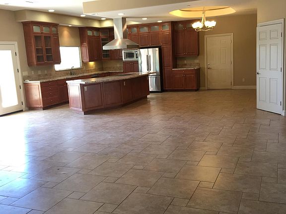 Living room, kitchen and dining area