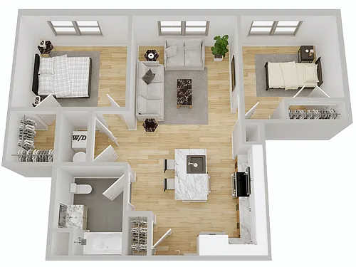Floor plan Style B1