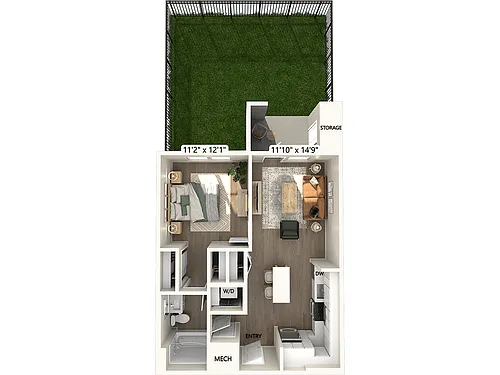 Floor plan A1-Finish1-630-350