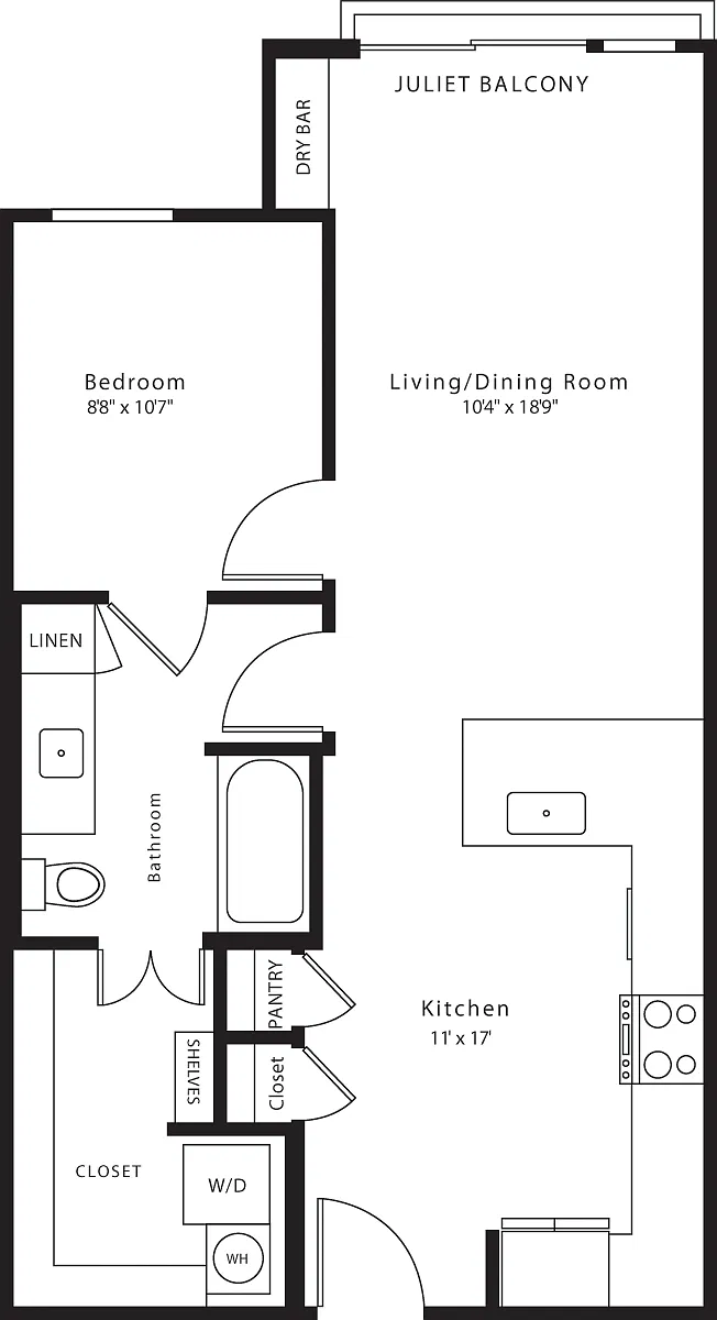 Floor plan A14