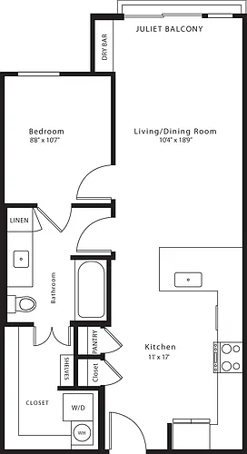 Floor plan A14