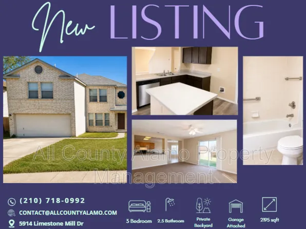 5914 Limestone Mill Dr, San Antonio, TX 78244