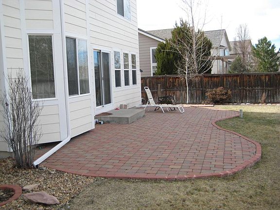Rear patio large