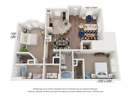 Floor plan B3
