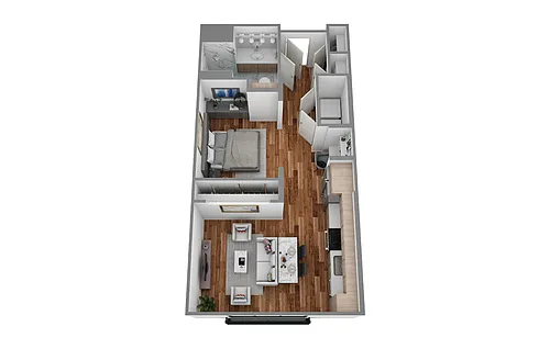 Floor plan Aa