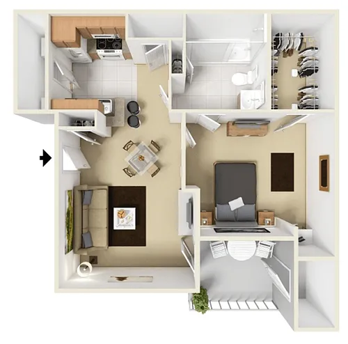 Floor plan Citadel