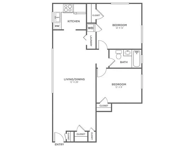 Floor plan Lummi-Restored