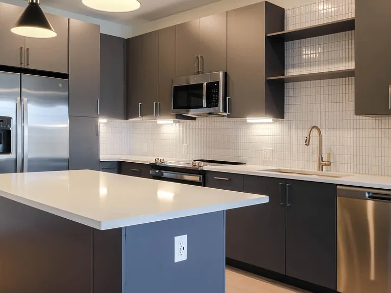 Kitchen with Stainless Steel Appliances