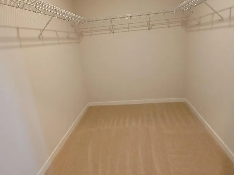 Primary Bedroom walk in closet.