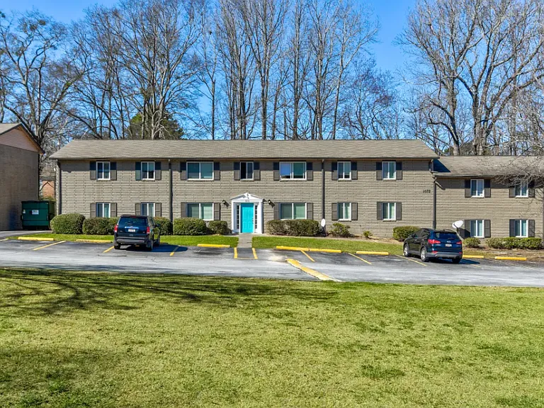 Exterior of the left side of our property