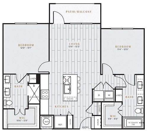 Floor plan B2