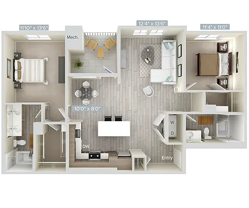 Floor plan B5-1214-2