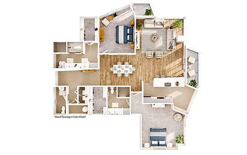 Floor plan FB9R
