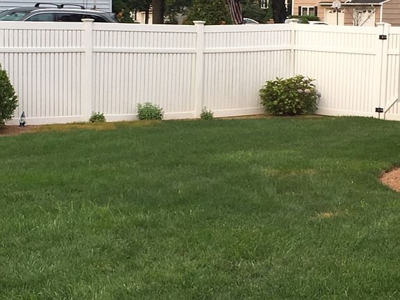 Fenced Landscaped Backyard