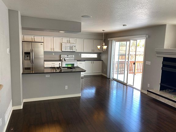 Kitchen View from living room
