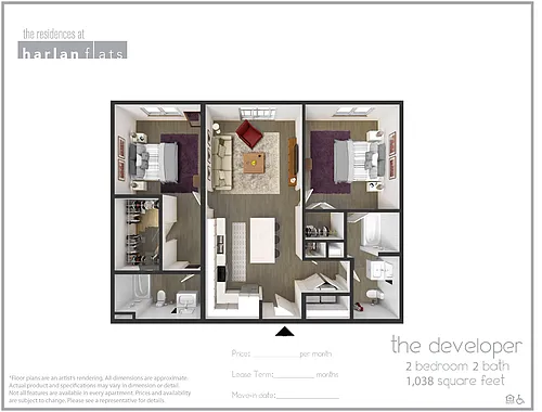 Floor plan The Developer