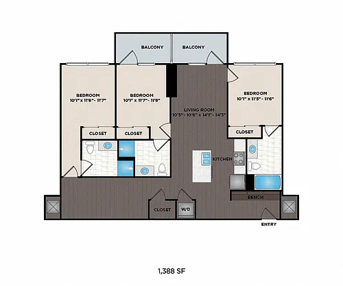Floor plan 33F3