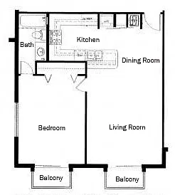 Floor plan 1BU