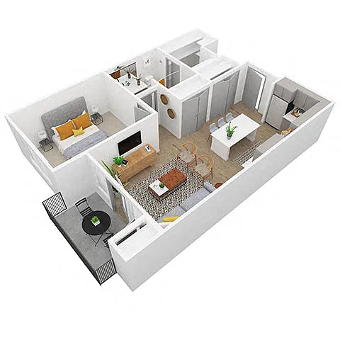 Floor plan Posey