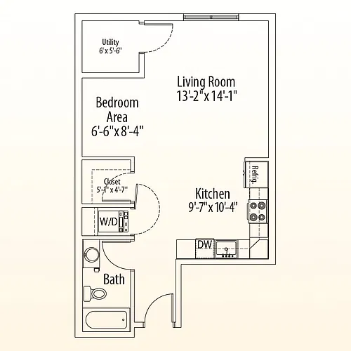 Floor plan Ebrv