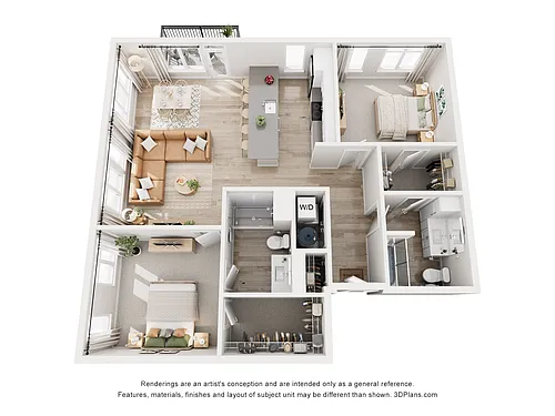 Floor plan The Grant