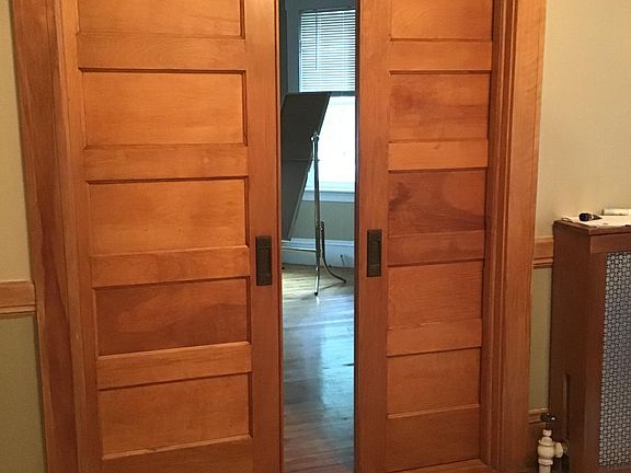 Pocket doors to Living Room/office