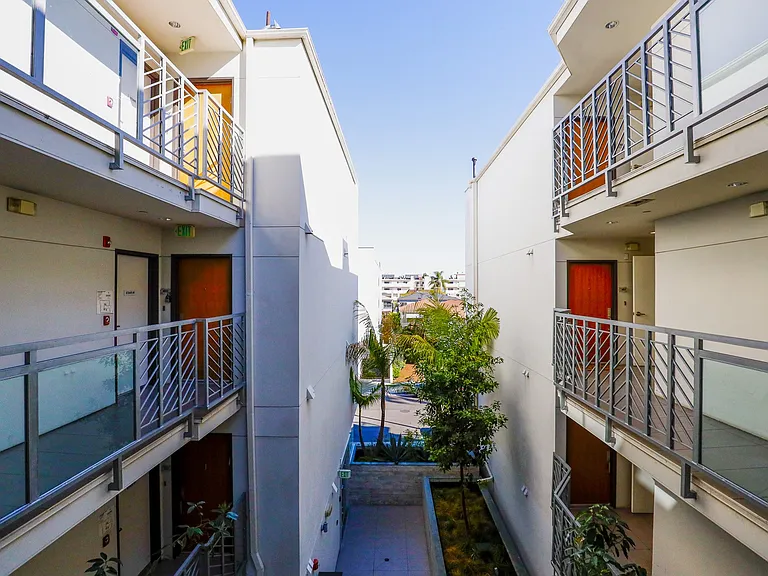 View of the Interior Courtyard