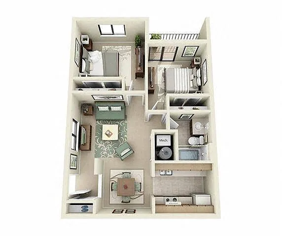Floor plan B1