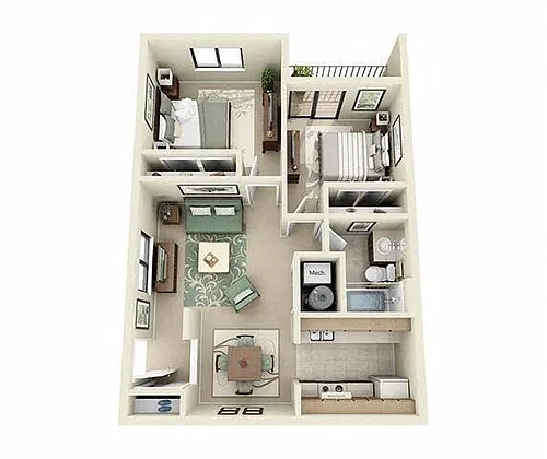 Floor plan B1