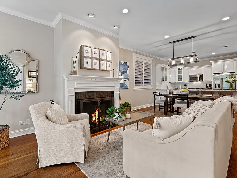 Upstairs living room