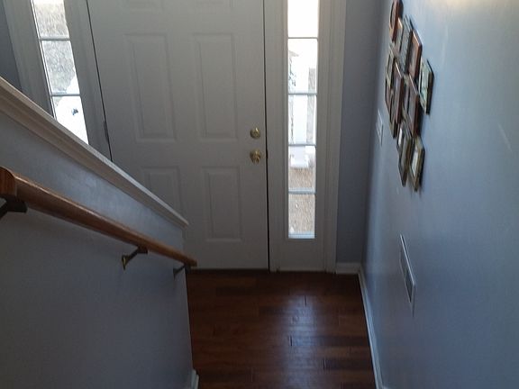 Front door from top of steps