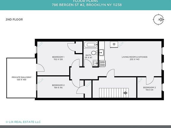 2nd image of 786 Bergen St #2A