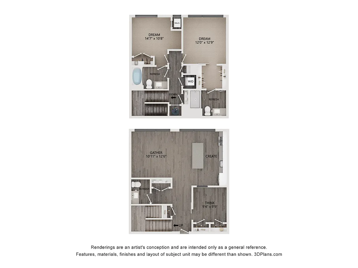 Floor plan TE03