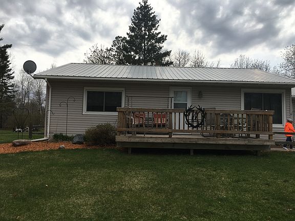 Front of house with deck