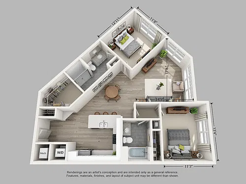 Floor plan The Bryan