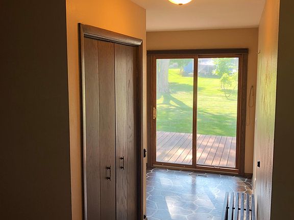 Entryway to back deck