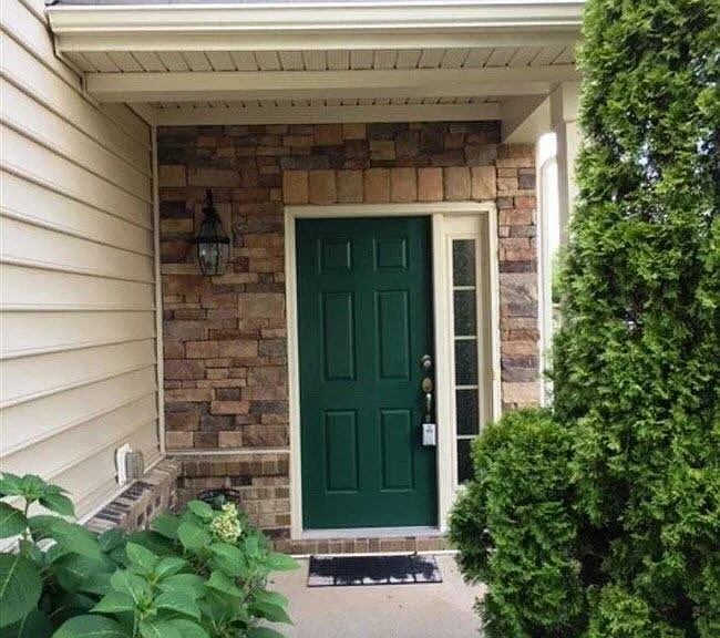 Front door entrance