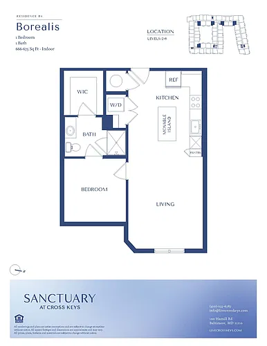 Floor plan Borealis