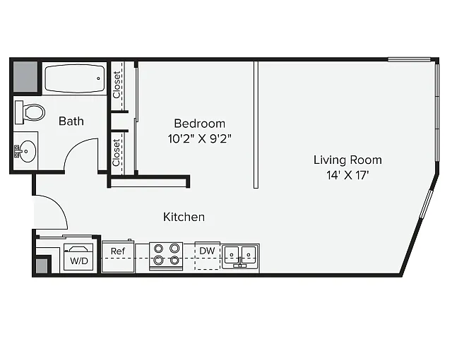 Floor plan Studio - SA-2 & SA-3i