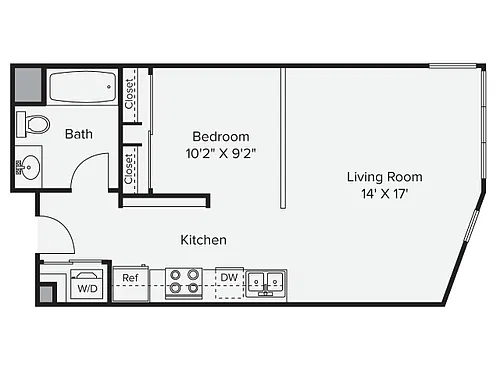 Floor plan Studio - SA-2 & SA-3i