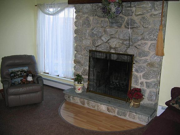 Stone Fireplace