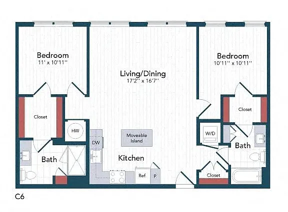 Floor plan C6